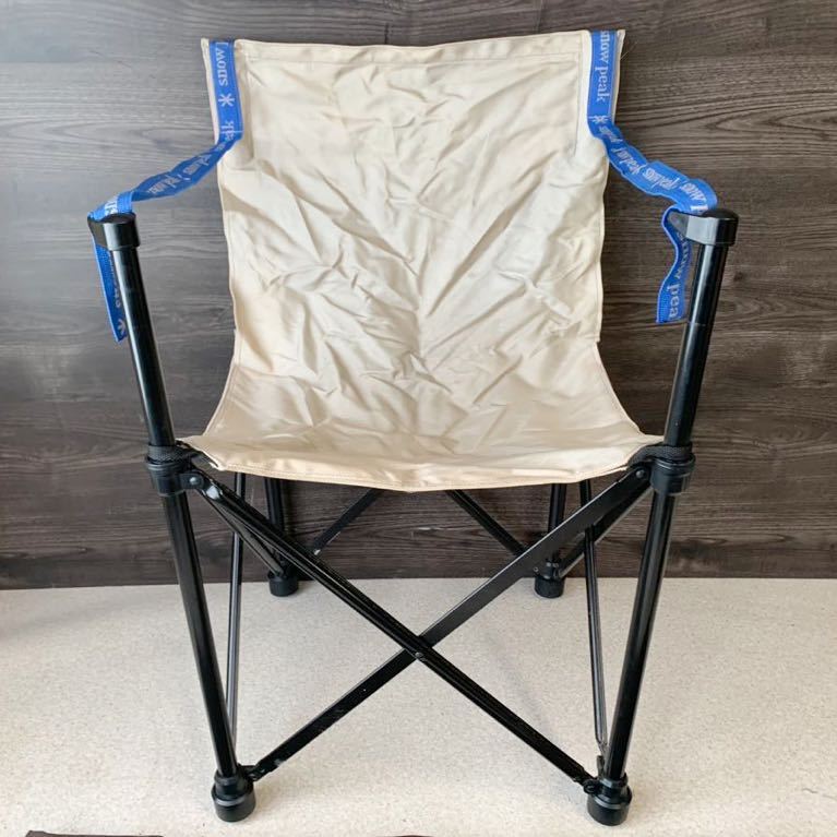 1円 良品 レア品 廃盤 スノーピーク snow peak チェア LV-151 ブルー