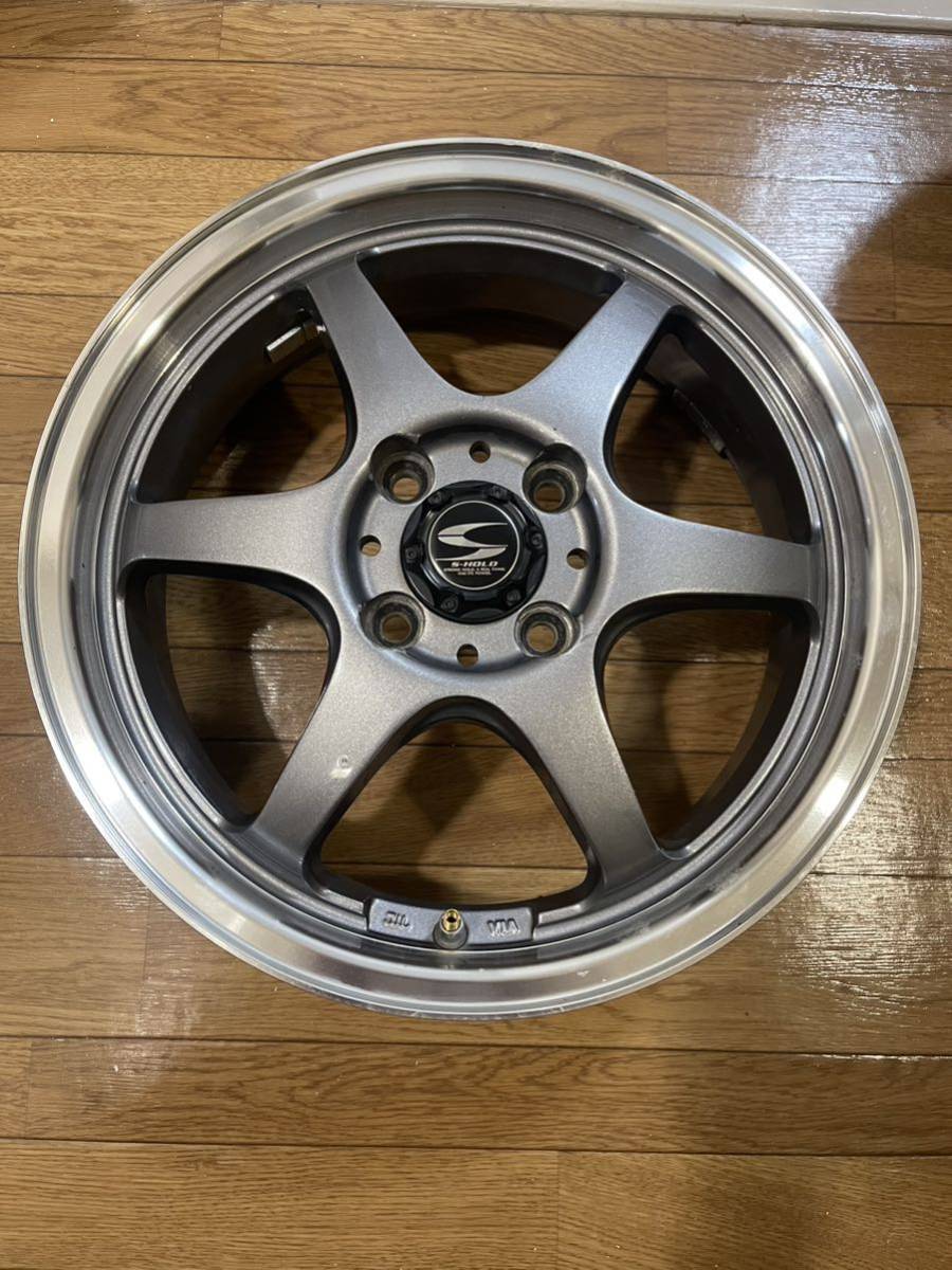 15インチ S-HOLD 5j 45 100/4H 165/50R15 4本セット 軽カー 軽