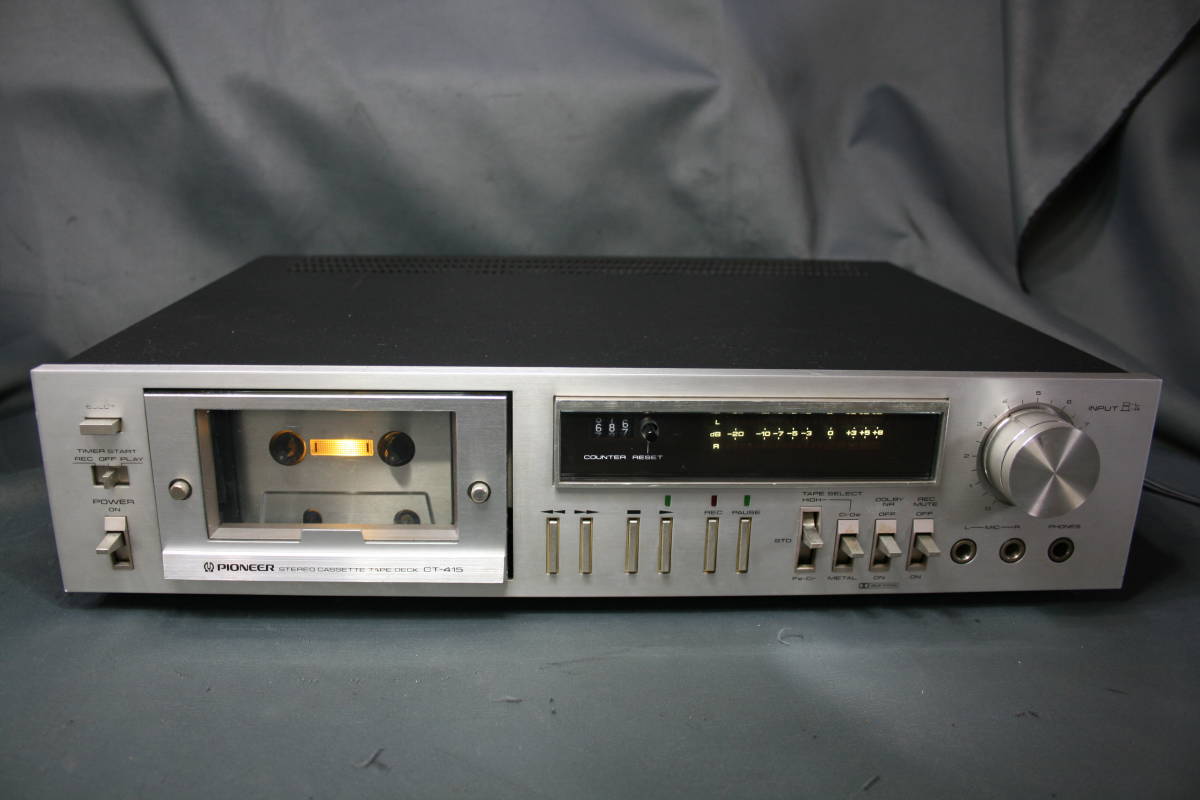CT-415 カセットデッキ パイオニア 動作品 your 修理 Pioneer/カセット