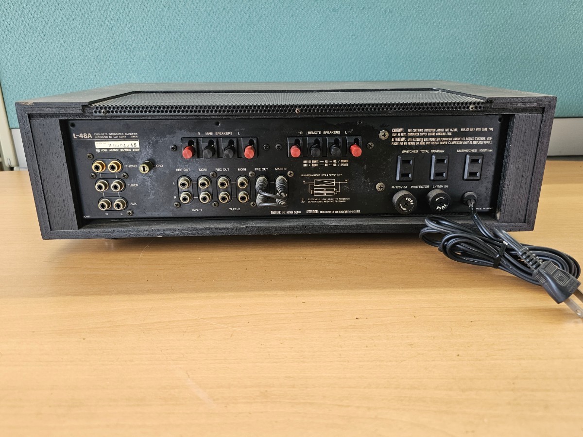 LUXMAN L-48A プリメインアンプ ラックスマン LUXMAN 【公式通販】