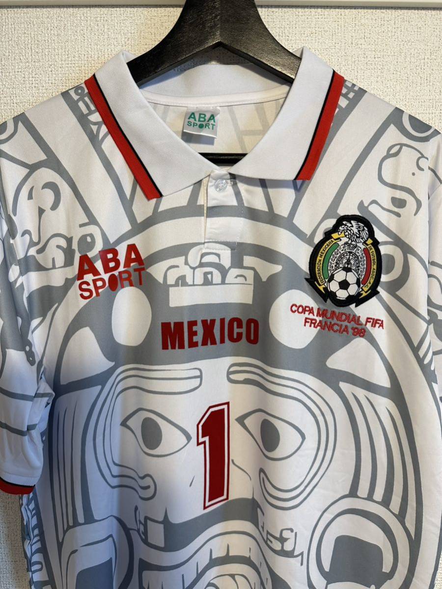 メキシコ代表 0 ユニフォーム ABA Sport #1 ホーム半袖 98W杯モデル