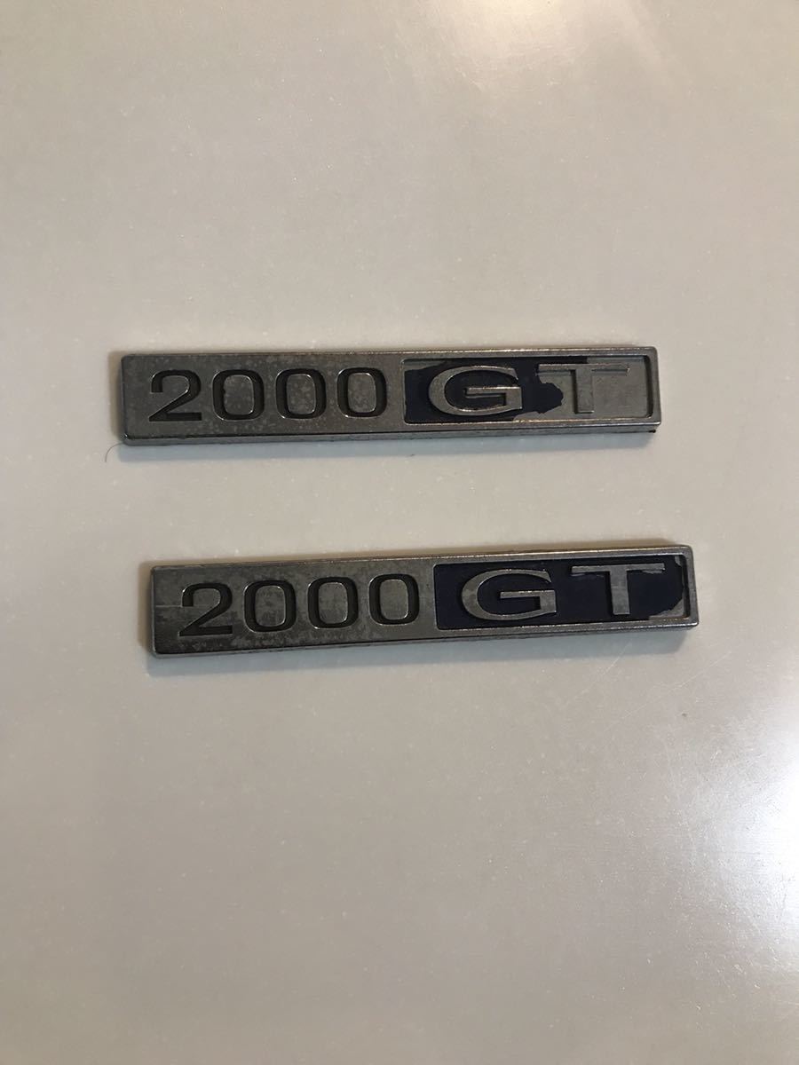 ハコスカ コンソール エンブレム 青 バッジ GT GT-R スカイライン当時 