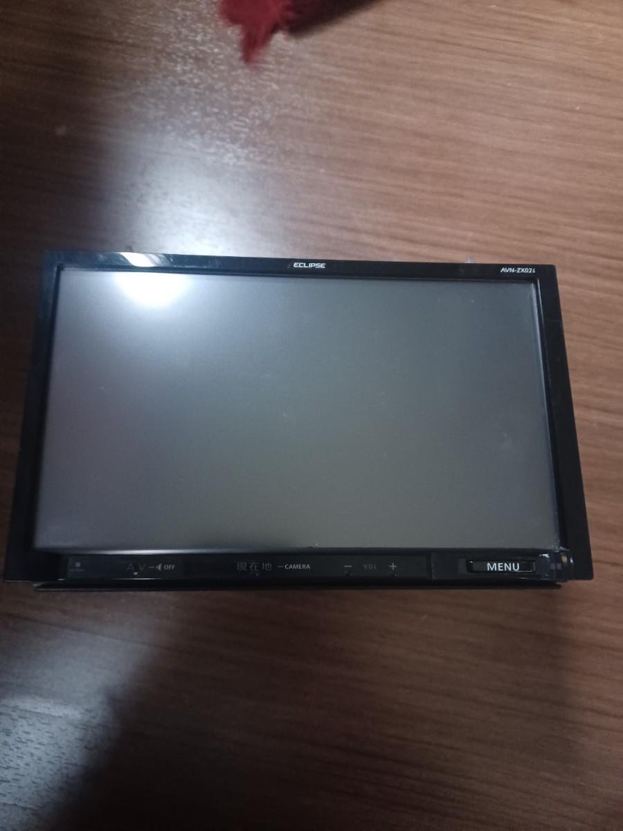 イクリプス 9インチ zx02i フリップダウンモニター 動作品 フルセグ
