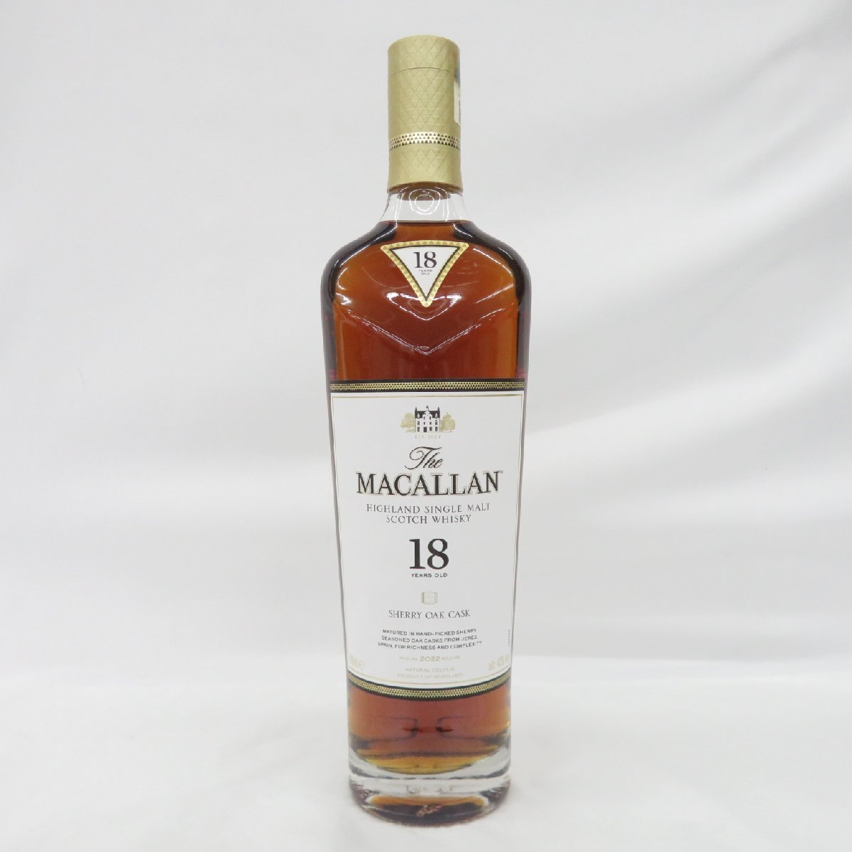 未開栓】The MACALLAN ザ・マッカラン 18年 2022 ダブルカスク
