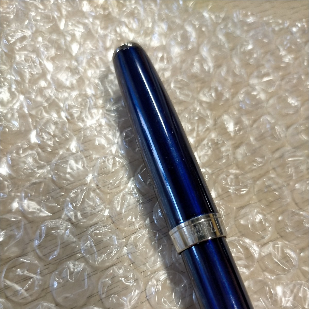 PARKER パーカー万年筆 青軸 SONNET FRANCE I.1 ペン先18K 750 箱欠△