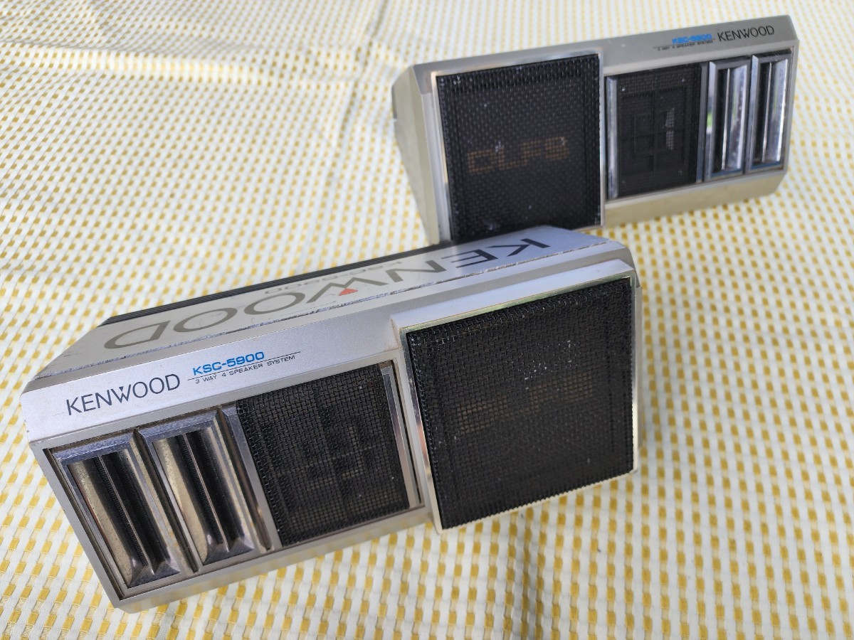 KENWOOD KSC-5900車用スピーカー 中古】カーオーディオスピーカー