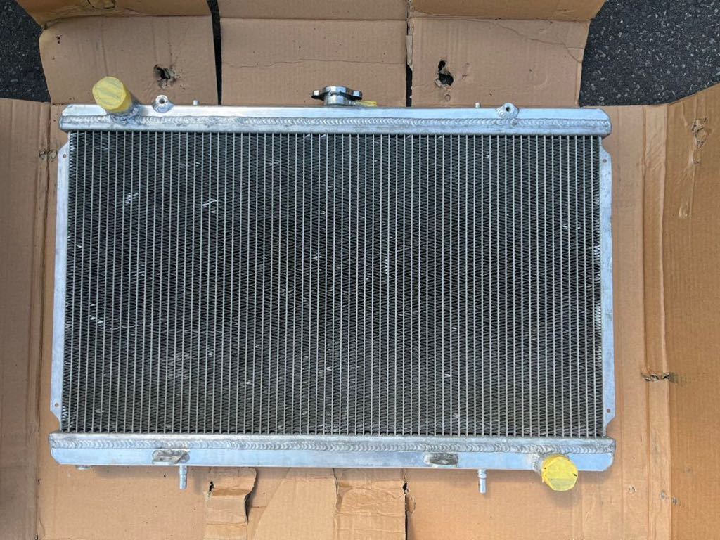 S13 180SX シルビア アルミラジエター RPS13 PS13 ラジエーター アルミ ラジエター リザーバータンク KTS アルミ2層タイプ（53mm）■KOYO■アルミラジエーター■シルビア■S13■180SX■RPS13■コーヨー■KOYORADレーシングラジエーター S14&frasl;S15