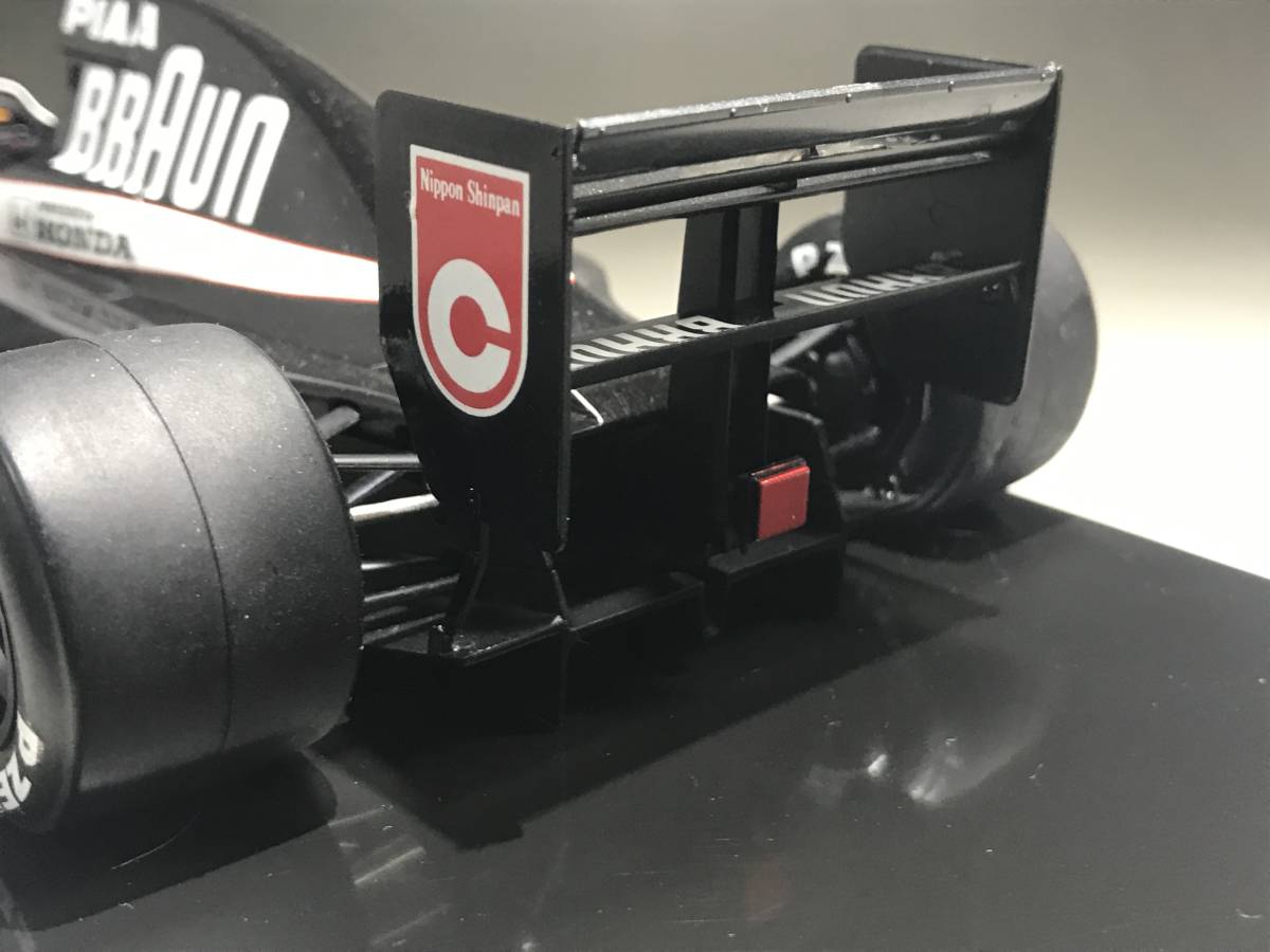 タミヤ 1/20 ブラウン ティレル ホンダ 020 中嶋悟 組立完成品 クリア