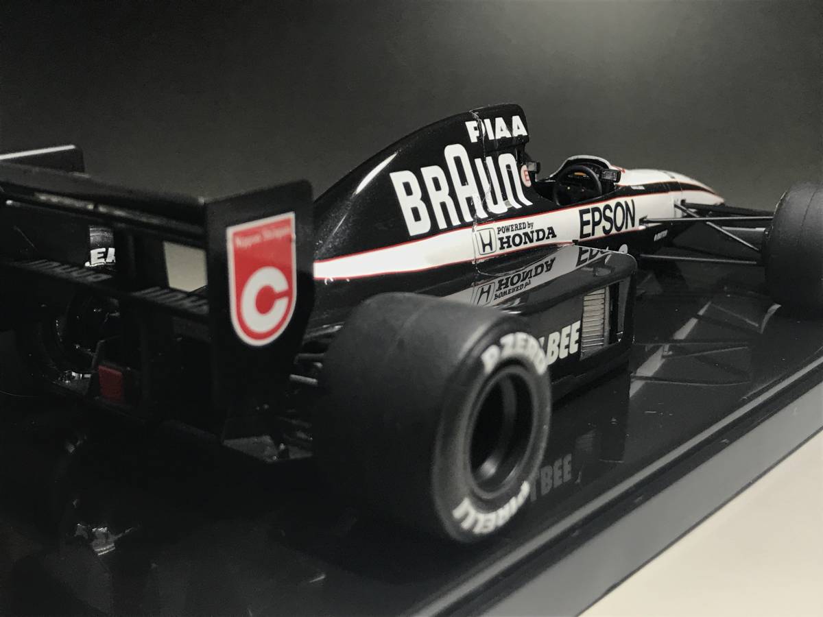 タミヤ 1/20 ブラウン ティレル ホンダ 020 中嶋悟 組立完成品 クリア