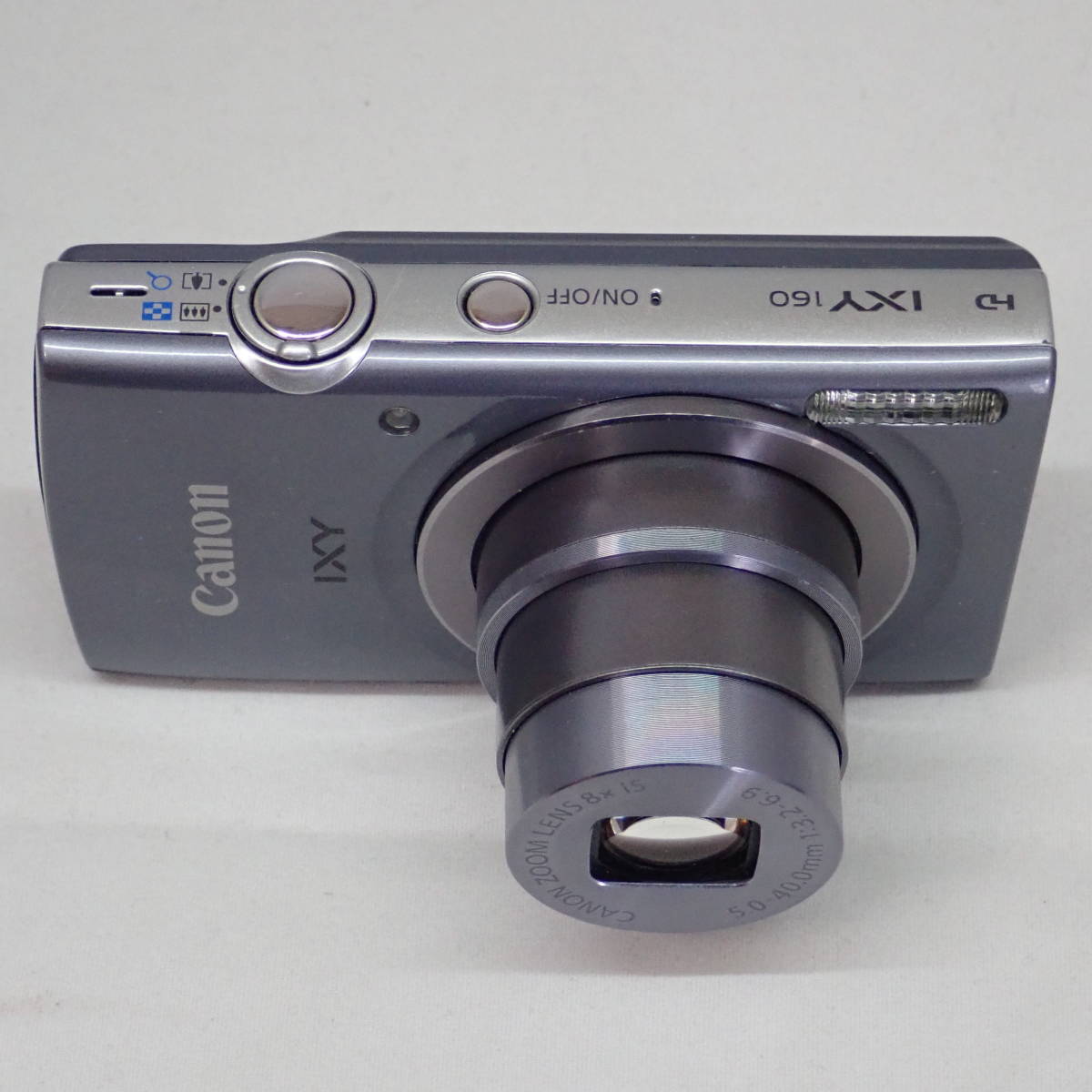 お得，定番】 CANON IXY 160 2000万画素 光学ズーム8倍 シルバー