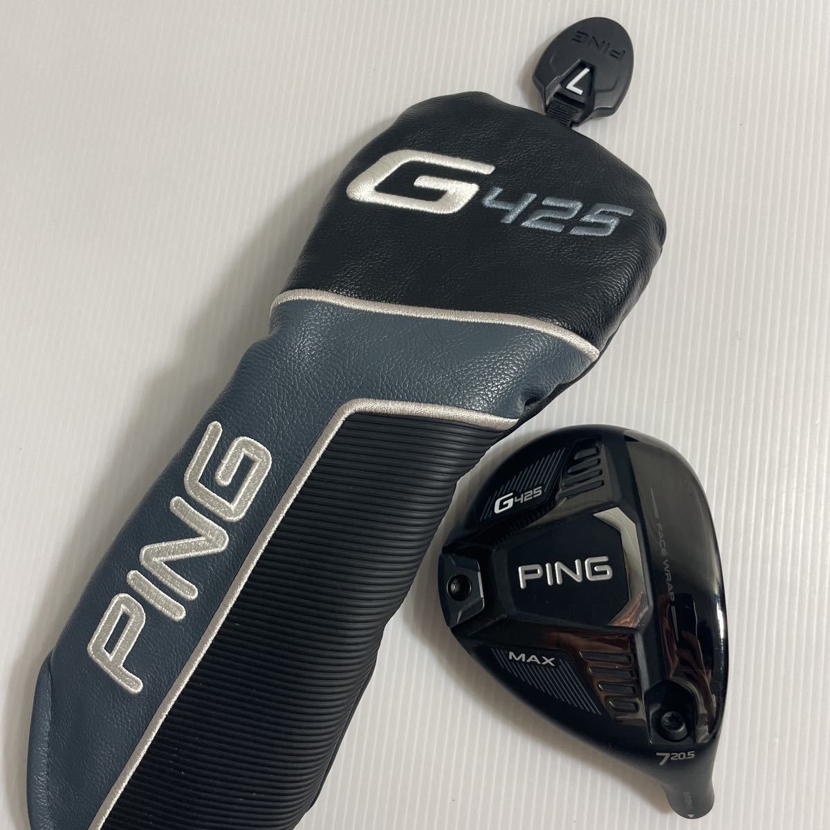 PING G425 MAX 7W 20.5° ヘッドのみ レンチ付 良品 ちょっと訳あり PING G425 MAX 20.5° 7W用 FW用 フェアウェイウッド
