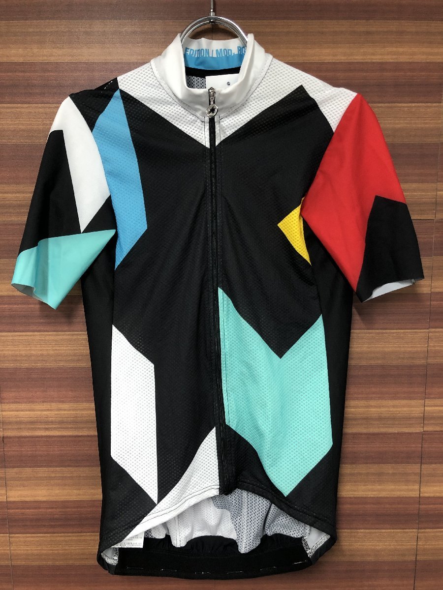 GP522 アソス ASSOS FASTLANE ROCK 半袖 サイクルジャージ M 黒