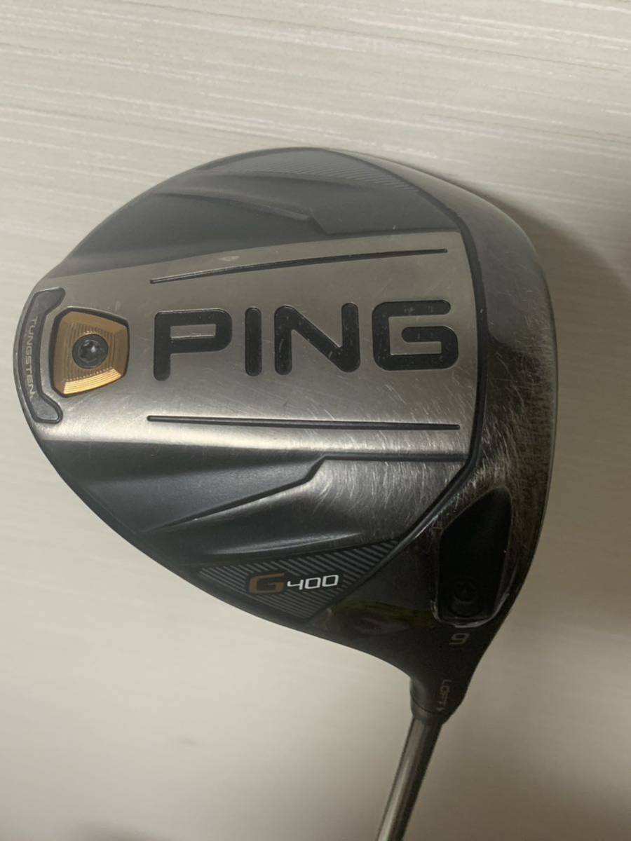 中古クラブ ピンG400ドライバー9度 TOUR65-Sシャフト ピン G400 PING