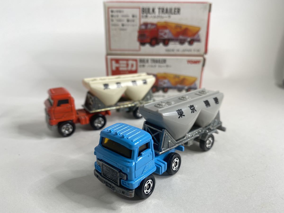 お買い得，低価 トミカ 19-3-1 19-3-3 日野 バルクトレーラー 2台セット(商用車、公用車)｜売買されたオークション情報、yahooの商品情報をアーカイブ公開 - オークファン 商用車、公用車
