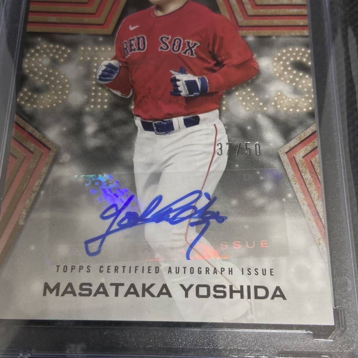 Topps BASEBALL STARS AUTOGRAPH CARD レッドソックス 吉田正尚 直筆 