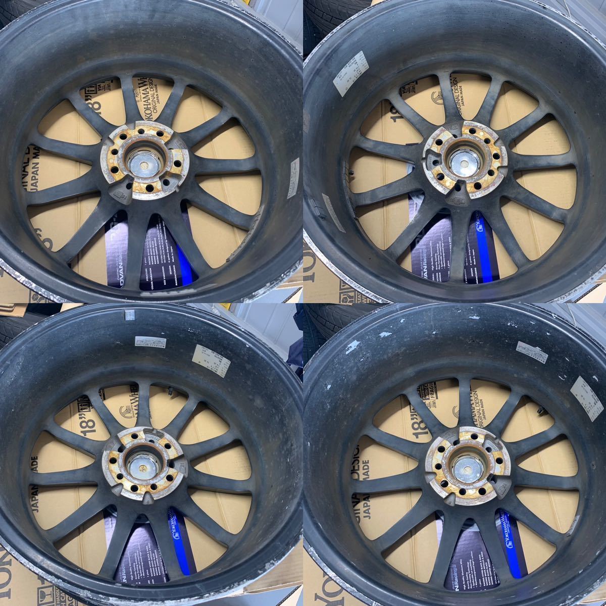 work エモーション 11R 18インチ 7.5J 47 114.3 - タイヤ、ホイール