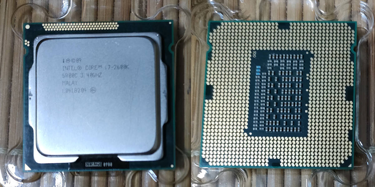 PCパーツ4点セット / ASUS P8P67 EVO / Intel Core i7-2600K / DDR4 