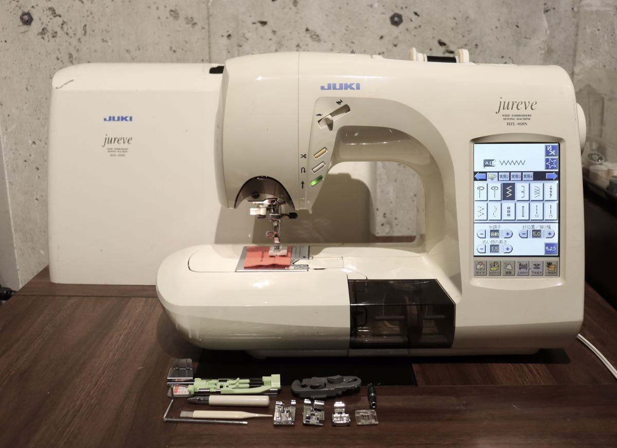 JUKI jureve ジューキ HZL-010N ミシン - コンピューターミシン 