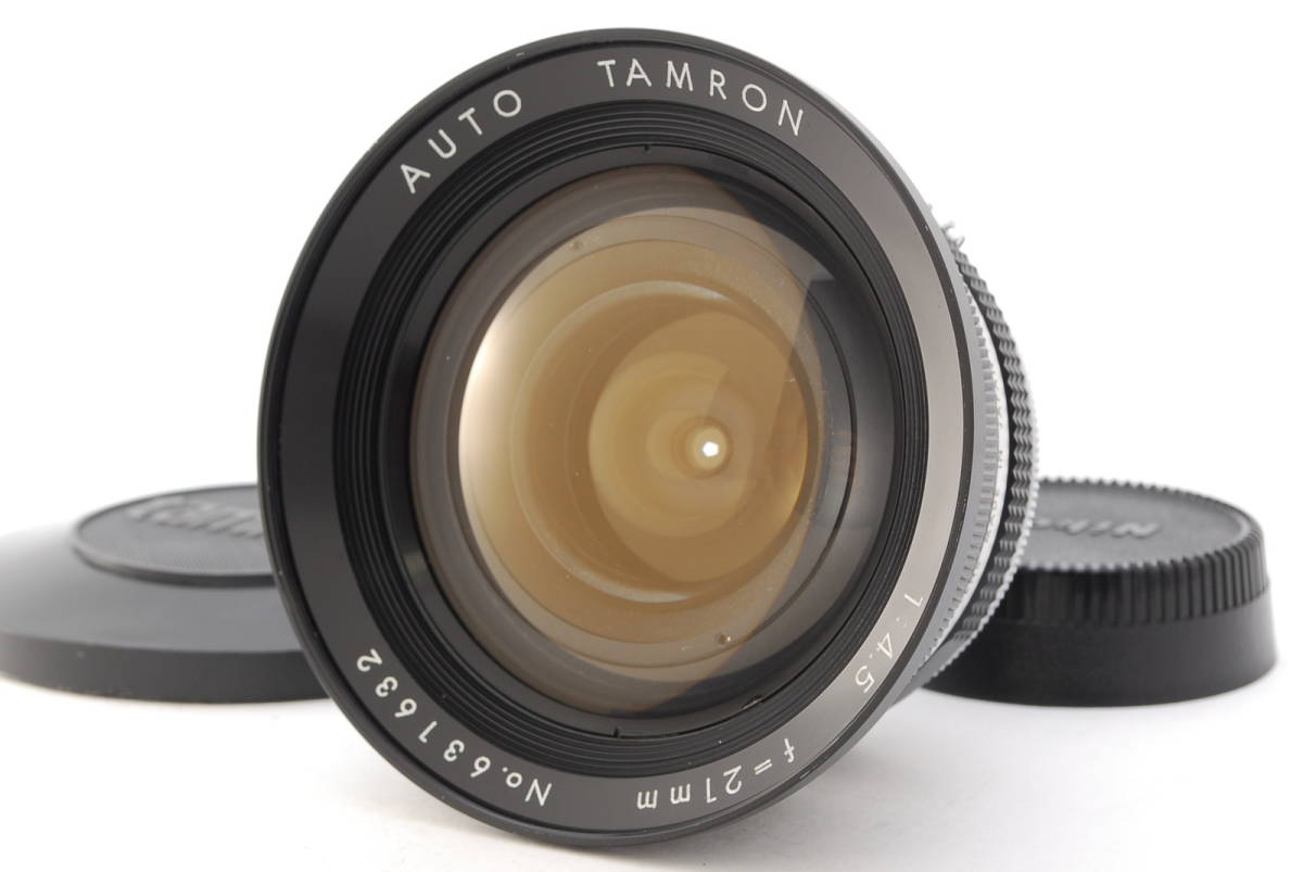 AUTO TAMRON タムロン 21mm f4.5 Nikon ai-s マウントアダプタ付属