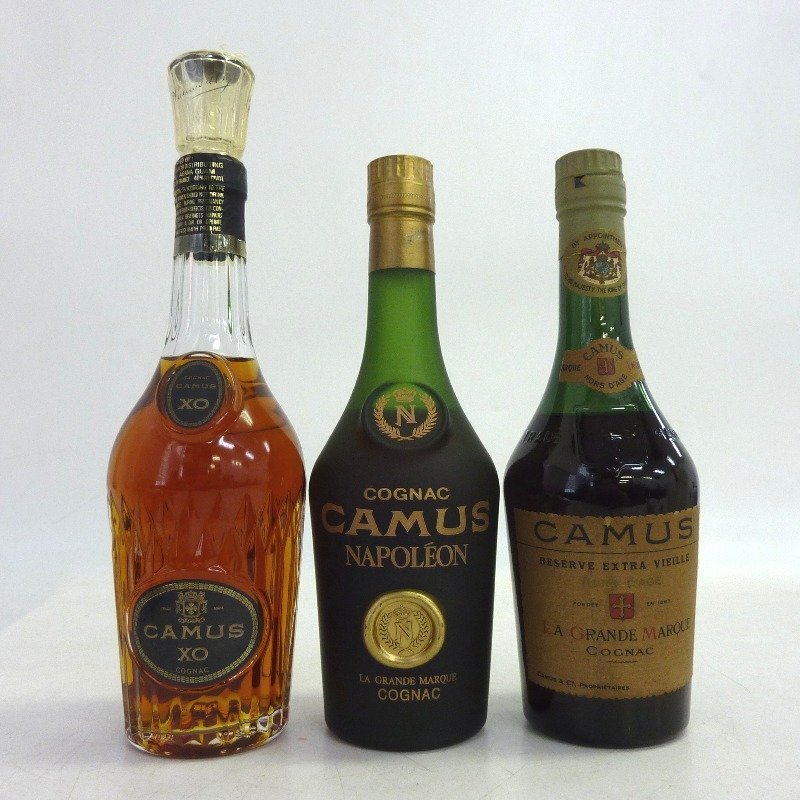 ブランデーカミュ ハーフボトル 3本セット 350ml