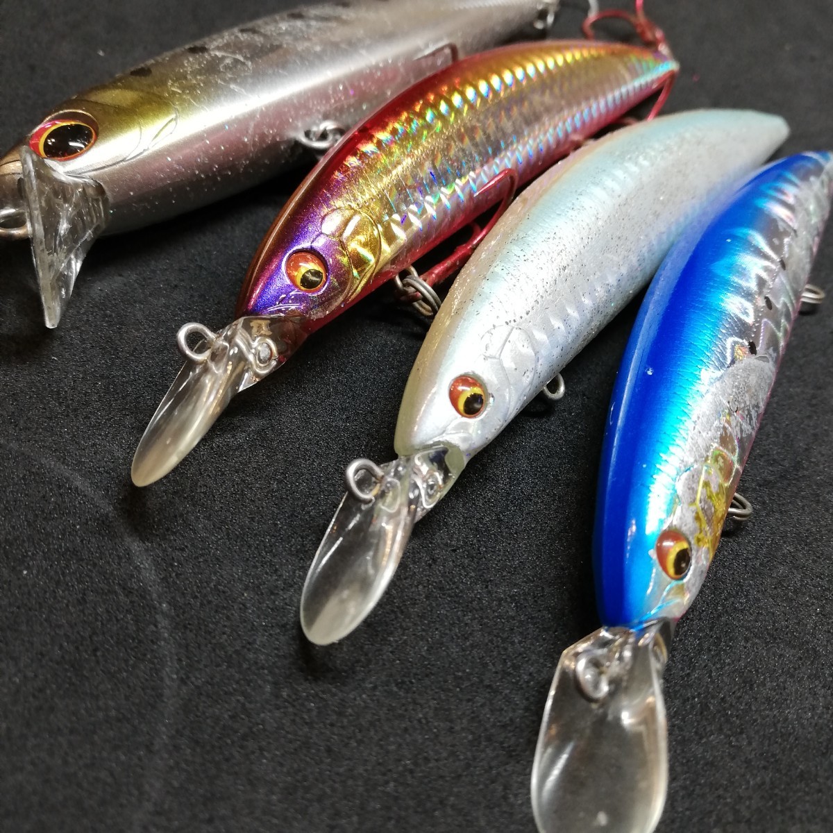 ダイワ　ヒラメハンター115f x3， フラットジャンキー サーフハリケーン　110s， 4個セット