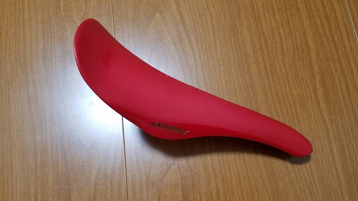 ★ KASHIMAX AERO カシマックス エアロ プラサドル ユーズド美品 レッド ★検)OLD BMX SKYWAY KUWAHARA GT HARO Mongoose HUTCH