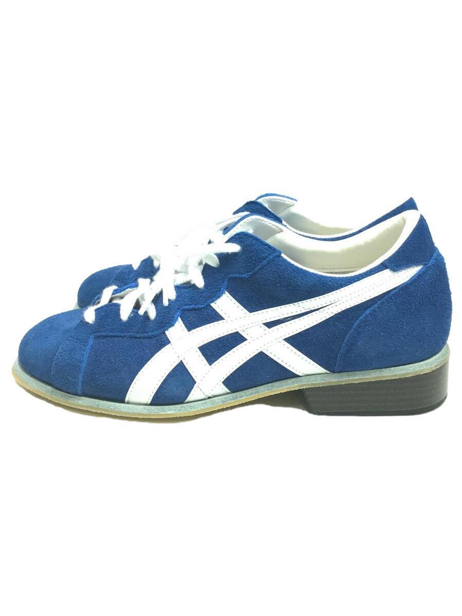 ASICS◇ウエイトリフティング727/シューズ/726cm/BLU/スウェード