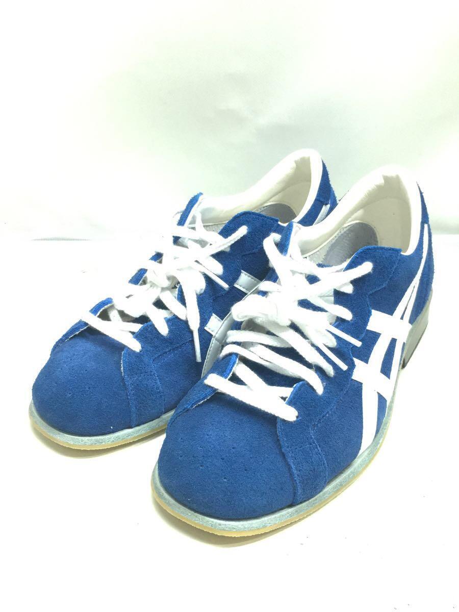 ASICS◇ウエイトリフティング727/シューズ/726cm/BLU/スウェード