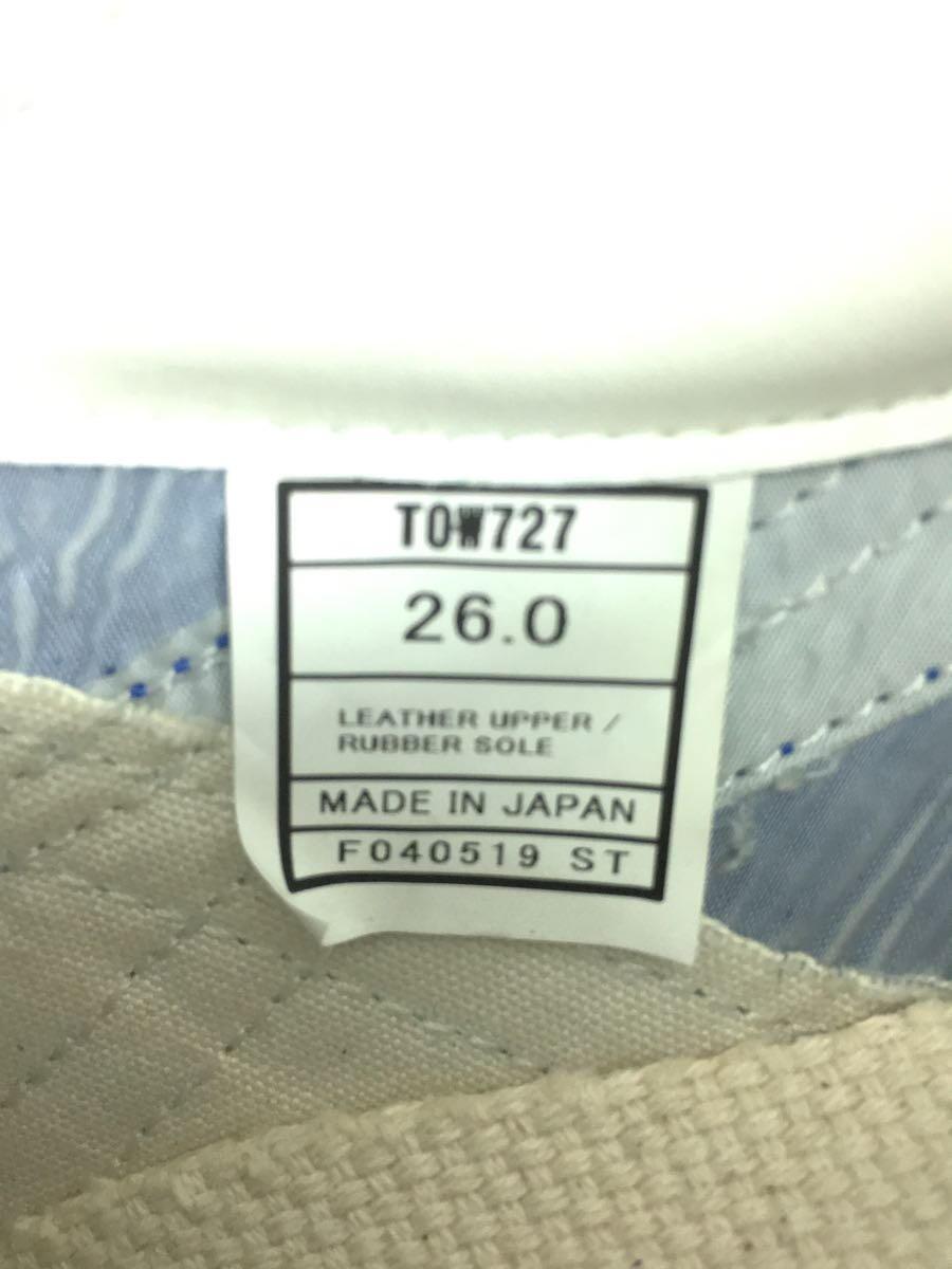 ASICS◇ウエイトリフティング727/シューズ/726cm/BLU/スウェード