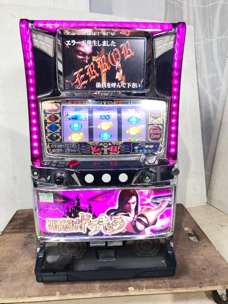 地域限定送料無料☆超美品 中古☆KPE 悪魔城ドラキュラ パチスロ実機  