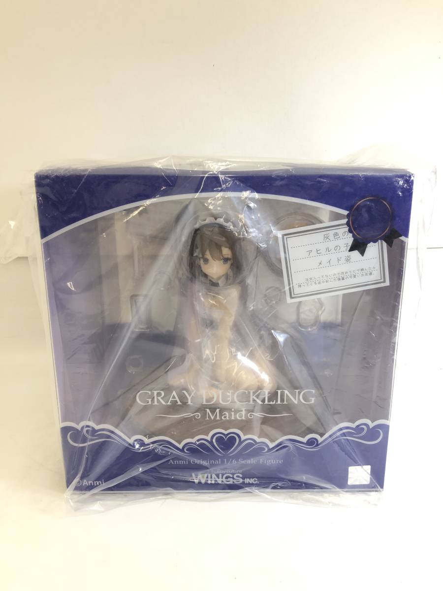 T230719-05K/ 新品未開封 Anmi 灰色のアヒルの子メイド姿 1/6 完成品