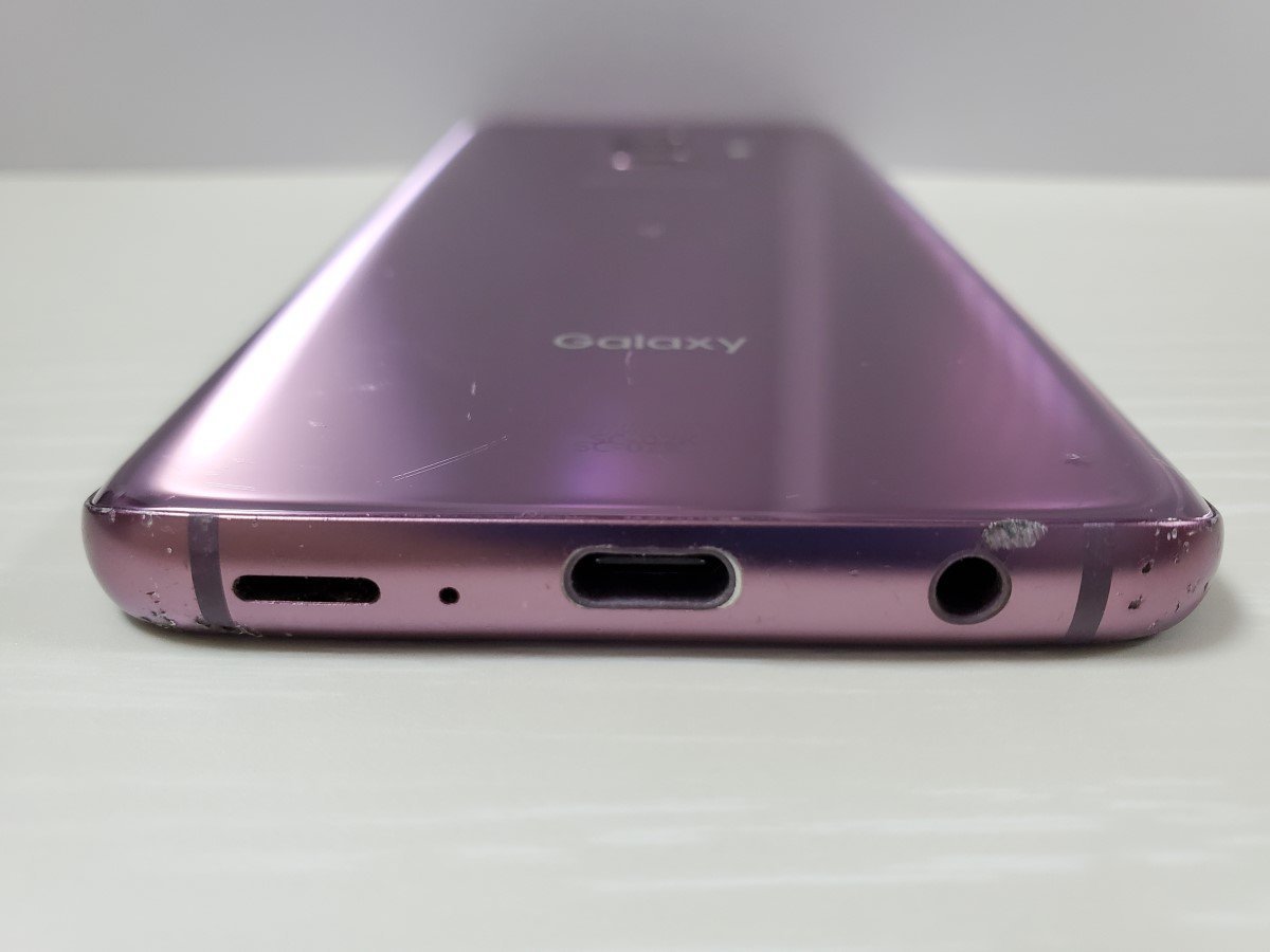 ☆【31662WM】 ジャンク docomo SC-02K SAMSUNG Galaxy S9 ライラック