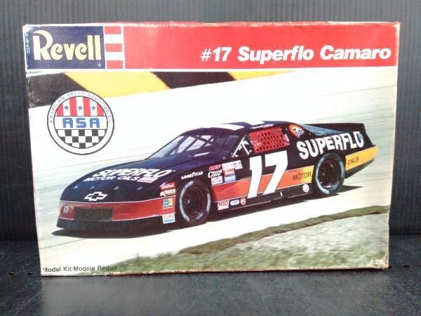 プラモデル Revell レベル #17 Superflo Camaro スーパーフロー カマロ シボレー 1/25 ナスカー