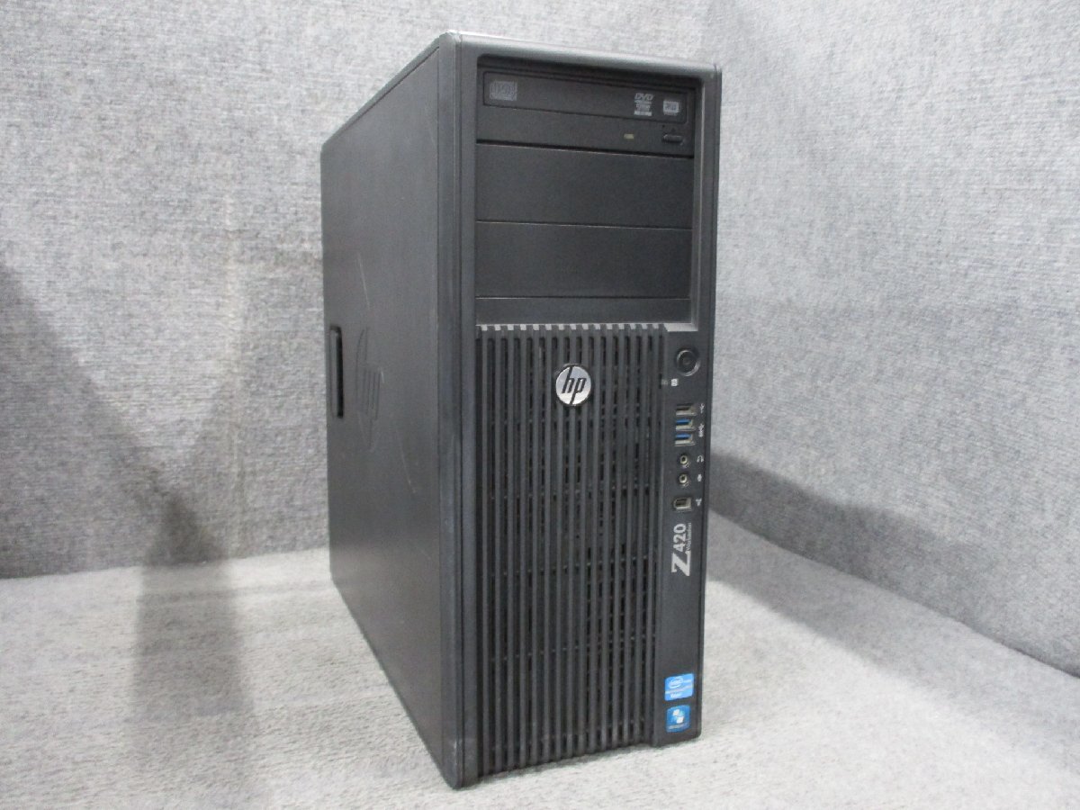 最新作，大得価】 HP Z420 Workstation Xeon E5-1620 3.6GHz 8GB DVD 