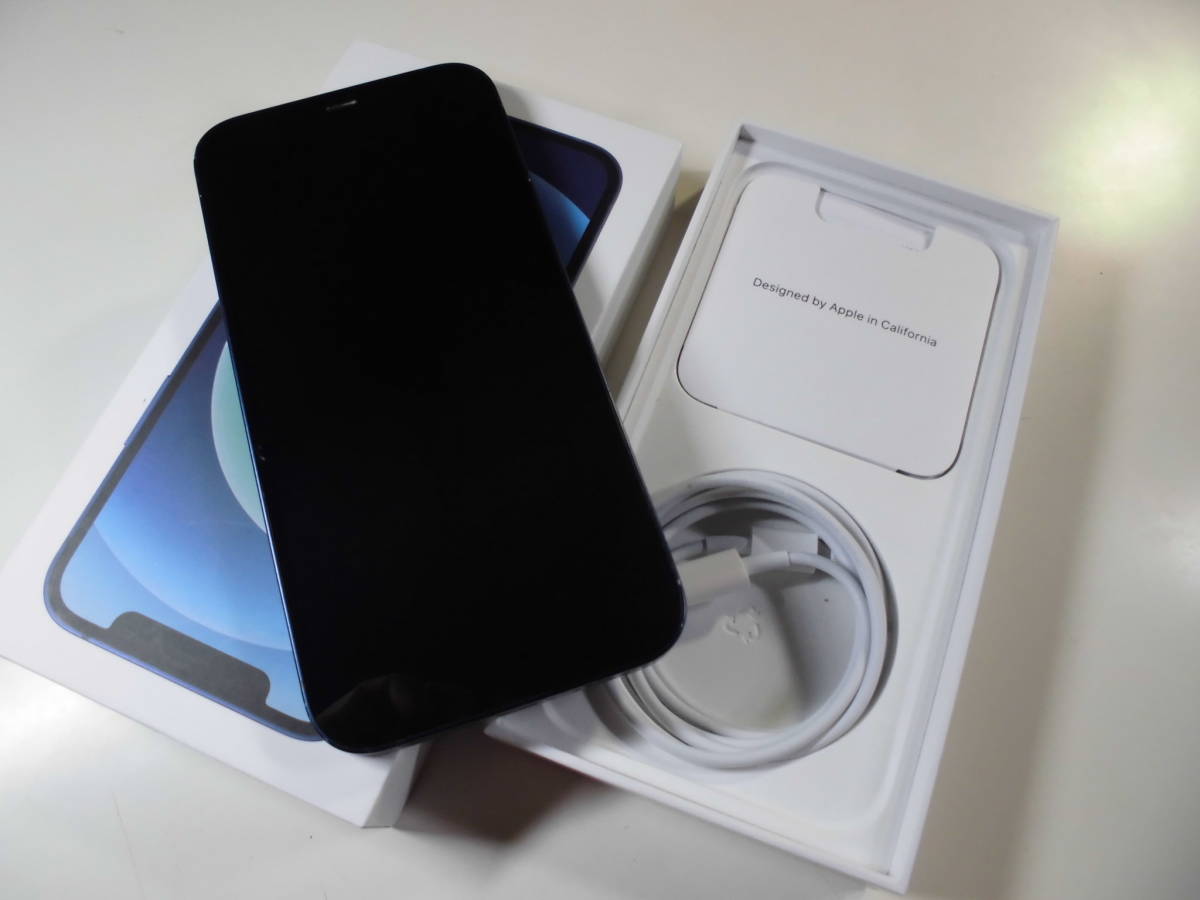 iPhone 最速発送 SIMロック解除済み 美品 iPhone12 128GB ブルー iPhone 最速発送 SIMロック解除済み 美品 iPhone12 128GB ブルー