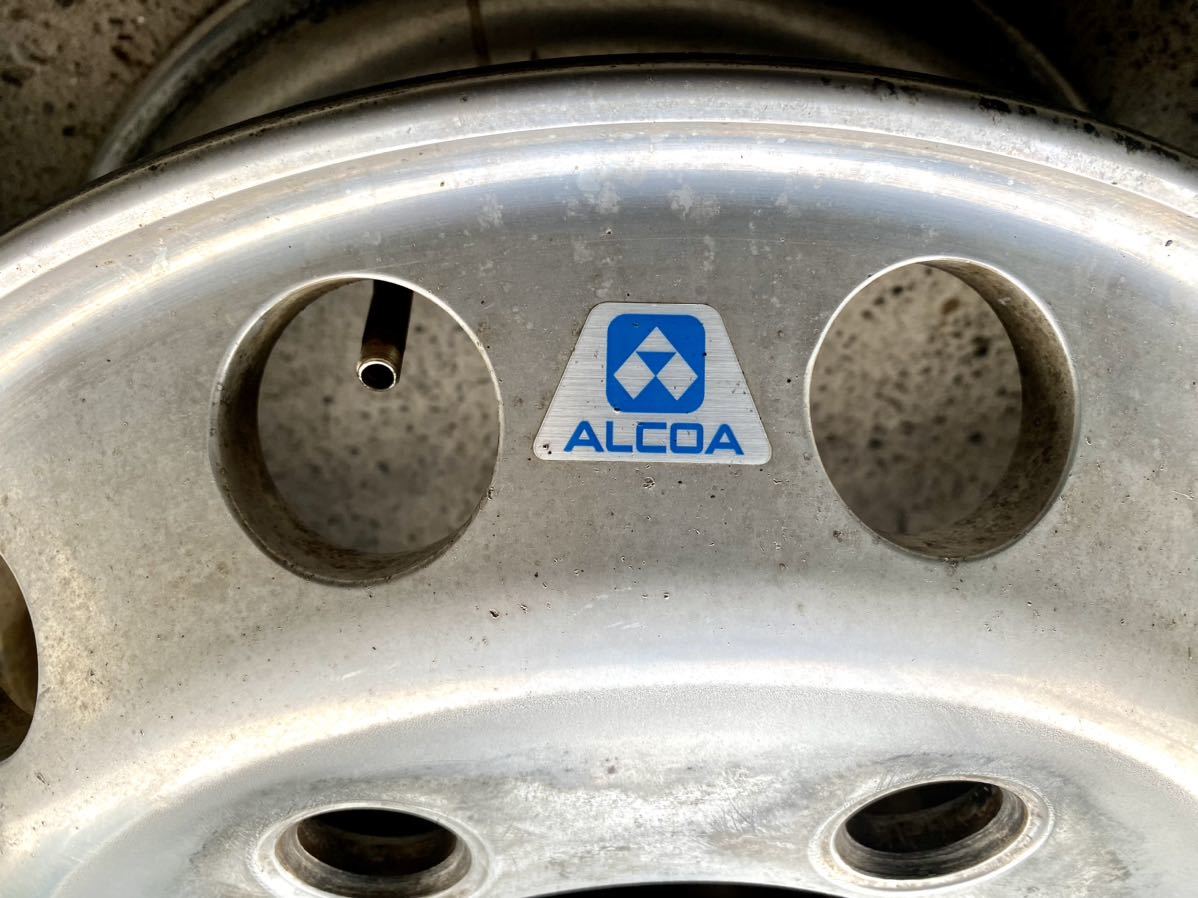 中古アルミホイールトラック用 【アルコア】17.5×6.00 135 6穴 6本