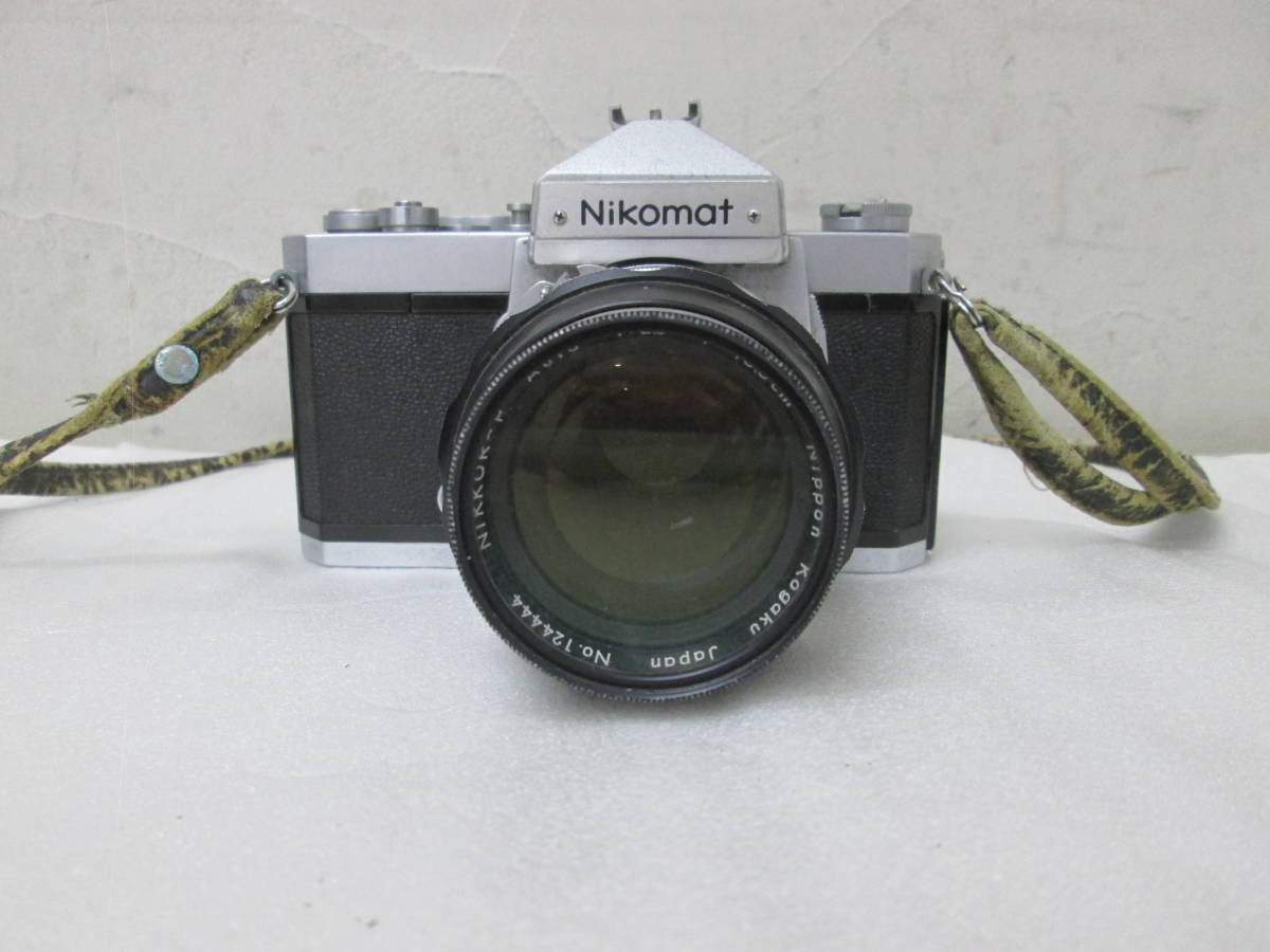 78)♪Nikon ニコン Nikomat ニコマート 一眼レフ フィルムカメラ 1:2.5
