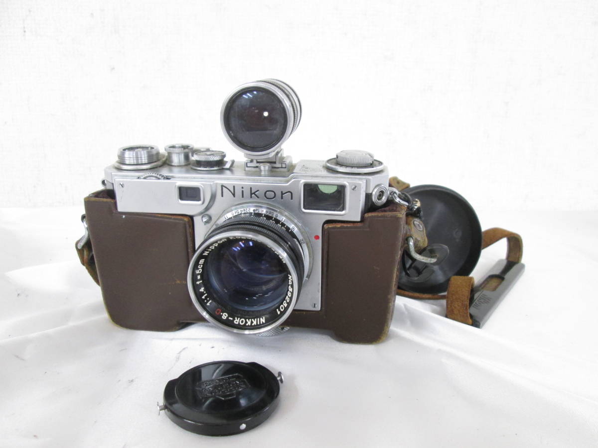 ② Nikon ニコン S2 NIKKOR-SC 1:1.4 f=5cm Nippon Kogaku Japan