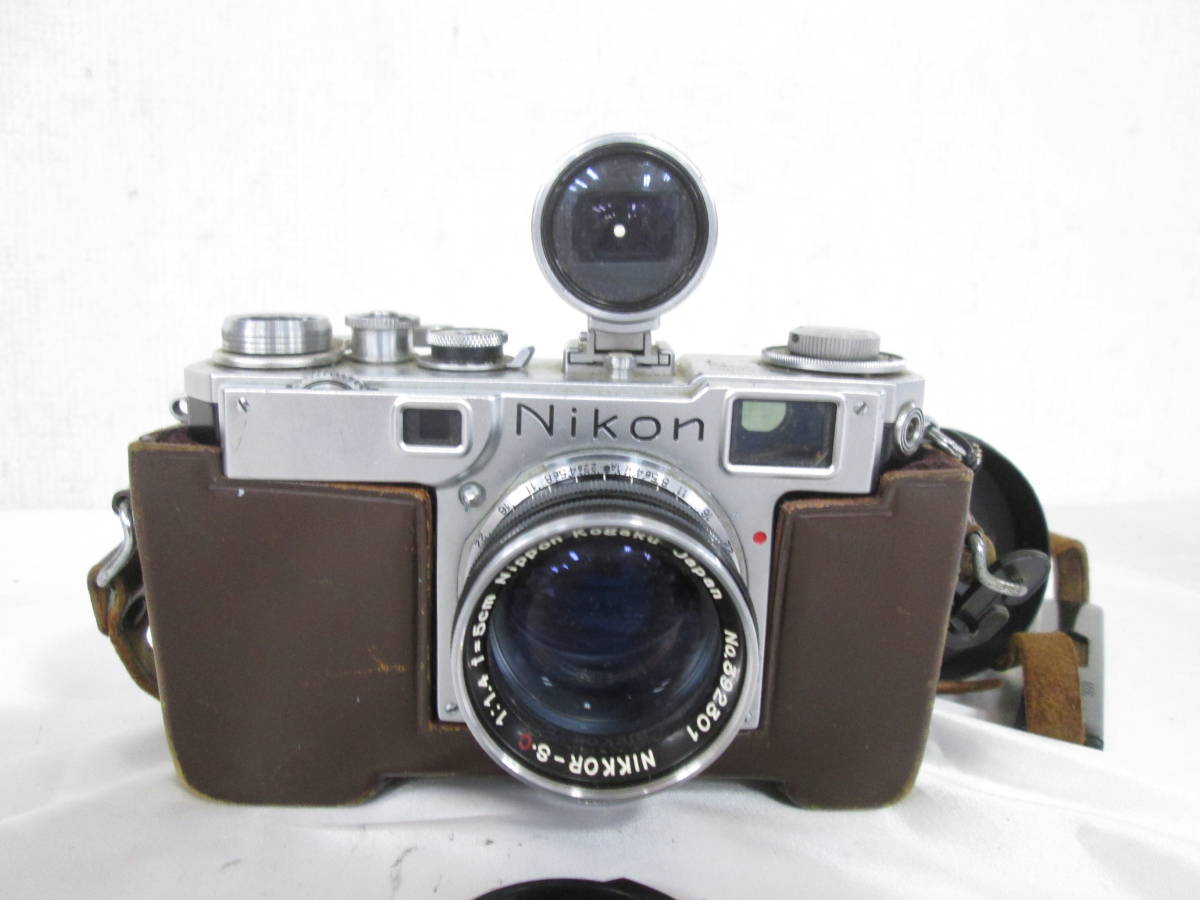 ② Nikon ニコン S2 NIKKOR-SC 1:1.4 f=5cm Nippon Kogaku Japan