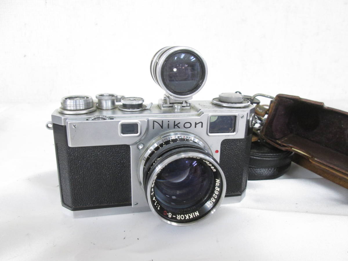 ② Nikon ニコン S2 NIKKOR-SC 1:1.4 f=5cm Nippon Kogaku Japan