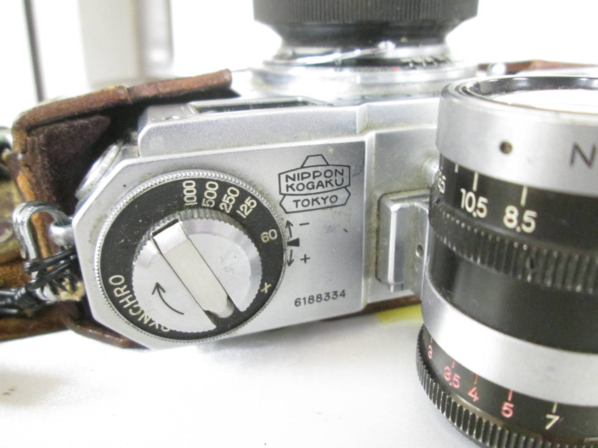 ② Nikon ニコン S2 NIKKOR-SC 1:1.4 f=5cm Nippon Kogaku Japan