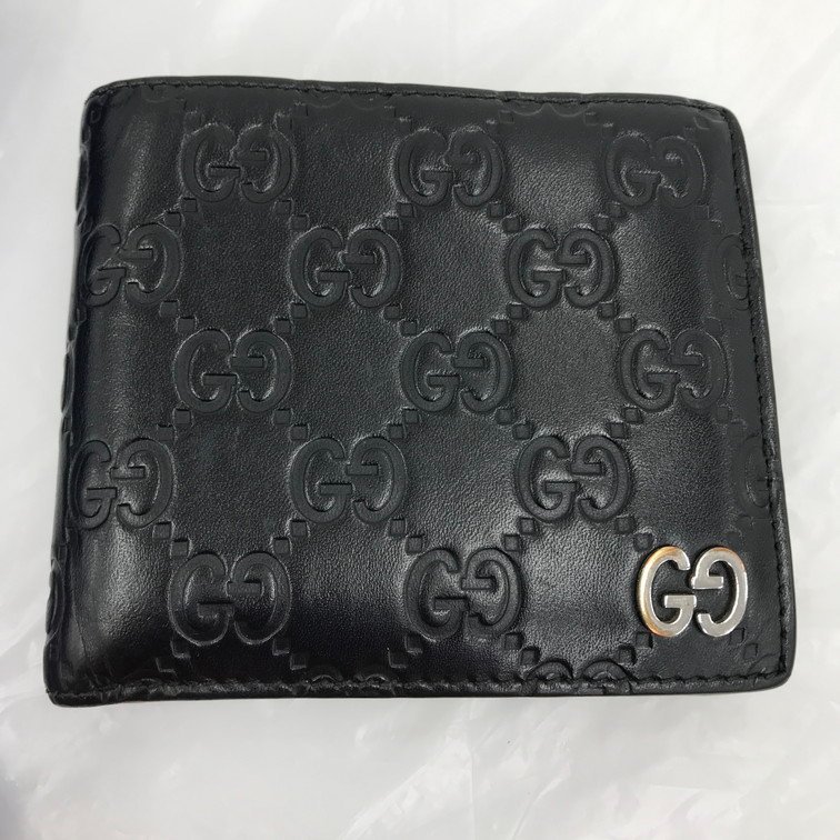 GUCCI グッチ メンズ レザーベルト ゴールドバックル ブラウン