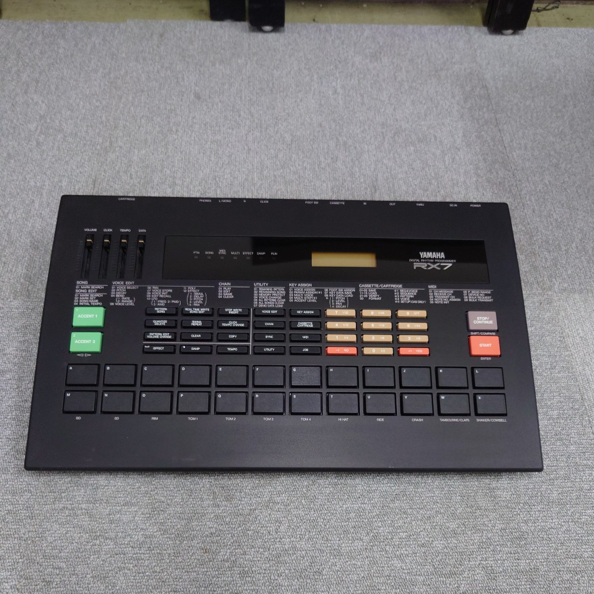 ☆YAMAHA ヤマハ DIGITAL RHYTHM PROGRAMMER RX7 デジタル リズムマシン