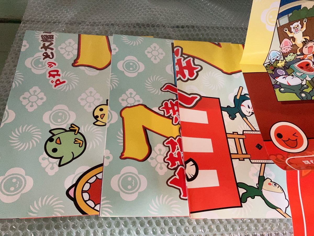 namco 太鼓の達人7 ポスター 4枚セット アーケード ゲーム 筐体用