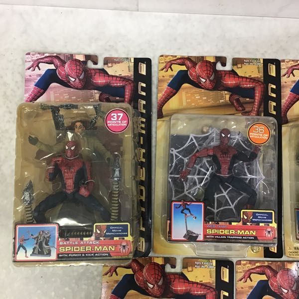 1円〜 未開封 トイビズ スパイダーマン2 バトルアタックスパイダーマン