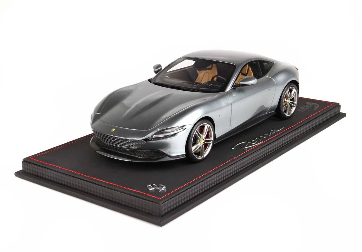 【得価，正規品】 BBR 1/18 フェラーリ ローマ メタリックチタニウムグレー 24台限定 BBR 1:18 Ferrari Roma Met Titanium Grey P18185N1(乗用車)｜売買されたオークション情報、yahooの商品情報をアーカイブ公開 - オークファン 乗用車
