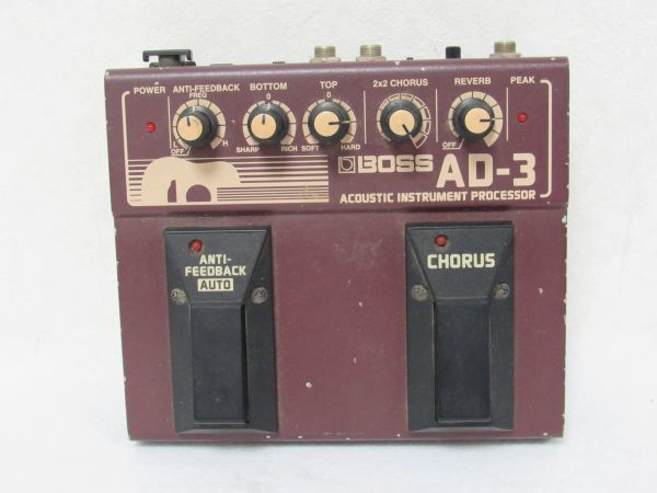 sr3550/BOSS　ボス　AD-3　アコースティックインストゥルメントプロセッサー　エフェクター　60