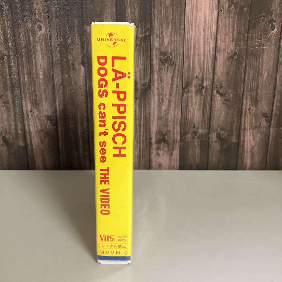 VHS ビデオテープ LA-PPISCH レピッシュ DOGS CAN'T SEE THE VIDEO