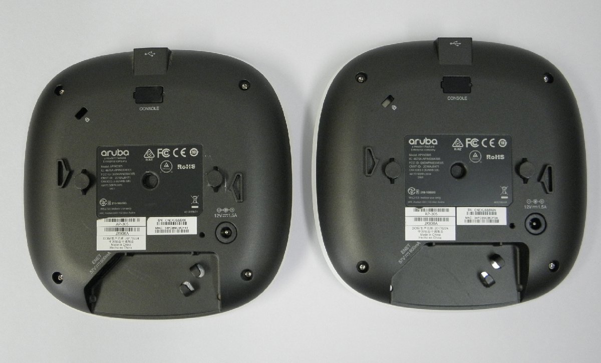 Aruba ワイヤレスアクセスポイント AP-305 APIN0305 2個セット 現状品 