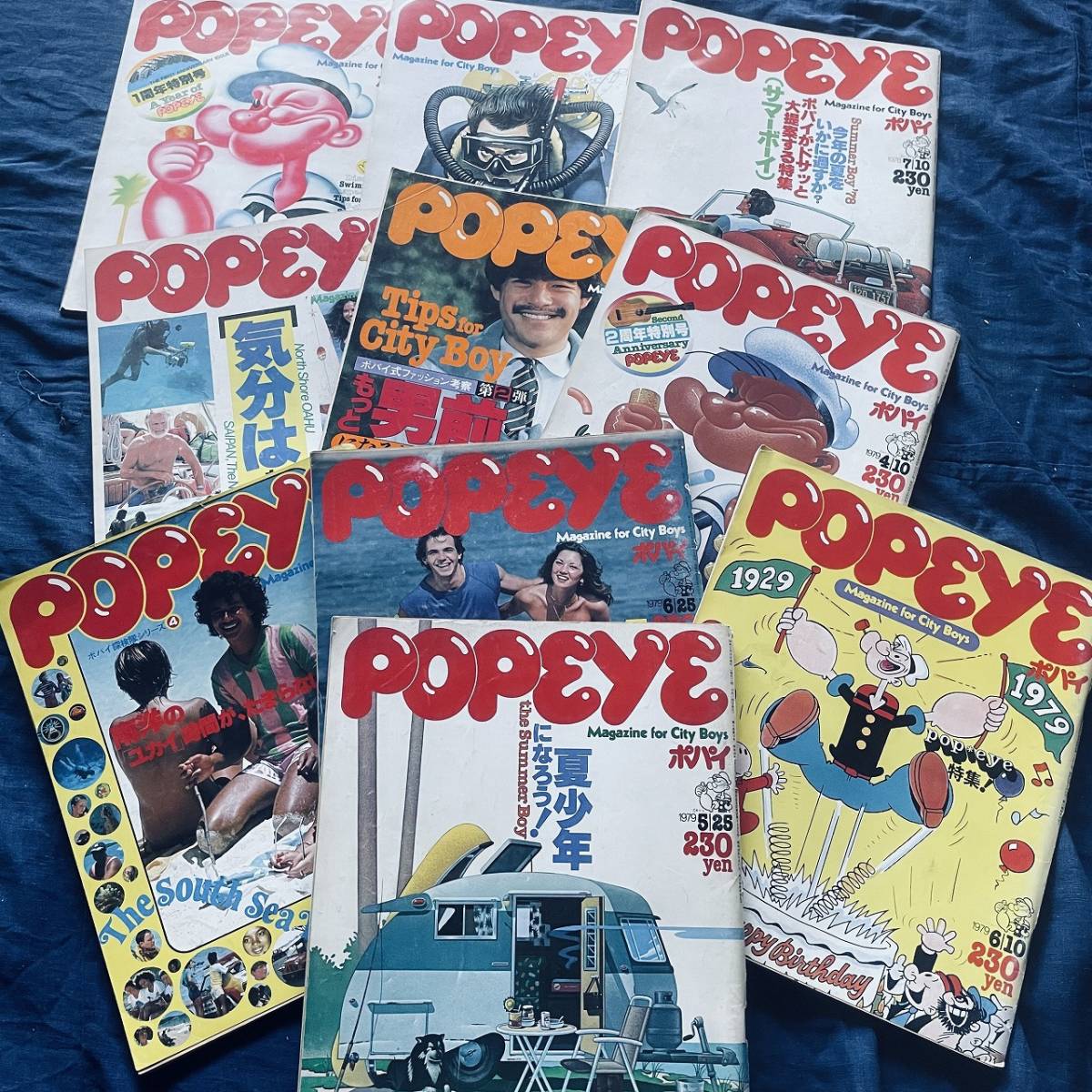 超激レア！POPEYE 117冊！1978〜1983年♪ .: POPEYE